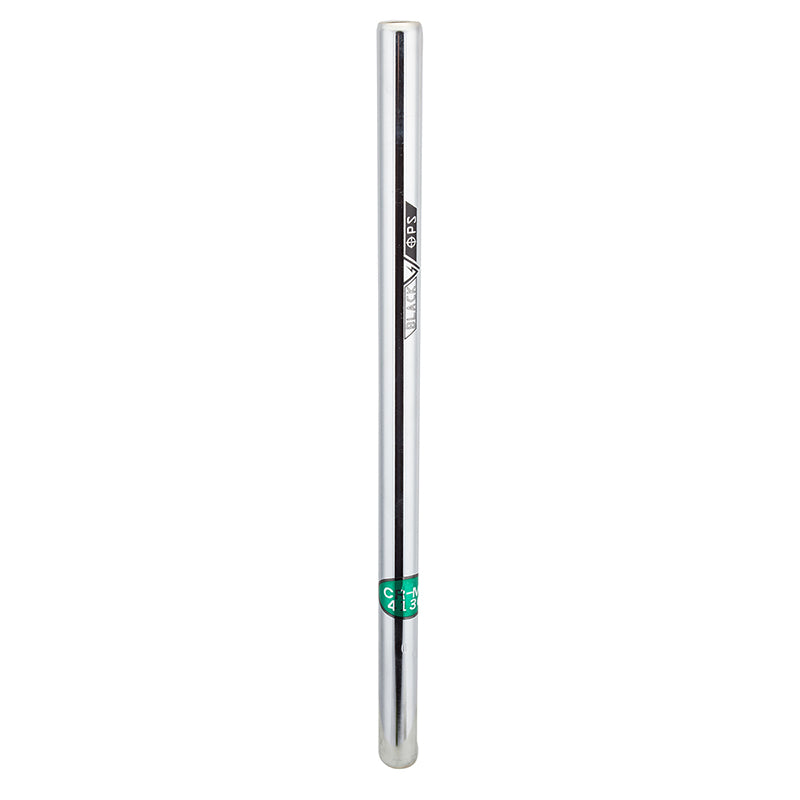 Black Ops Cromo Seatpost - 7/8 - 22.2mm (Chrome) - Downtown Bicycle Works 