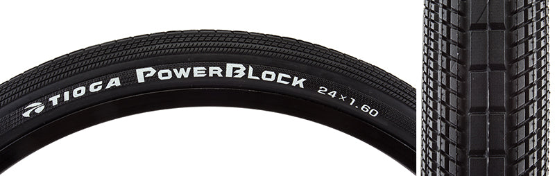 Tioga PowerBlock 24" Tire - (Various Sizes) - Downtown Bicycle Works 