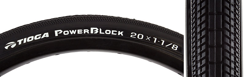Tioga Powerblock Tire - (Various Sizes) - Downtown Bicycle Works 