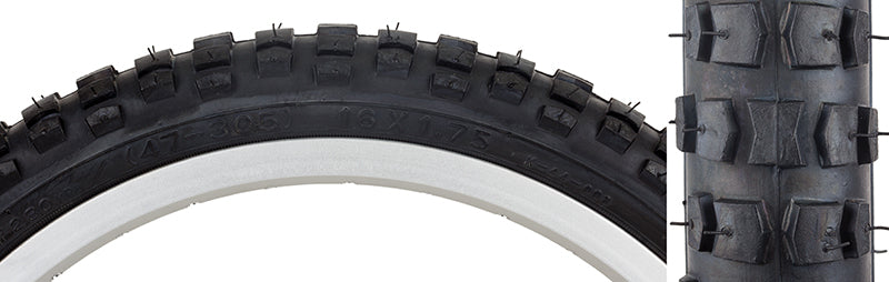 Sunlite MX Tire - 16x1.75" - Downtown Bicycle Works 