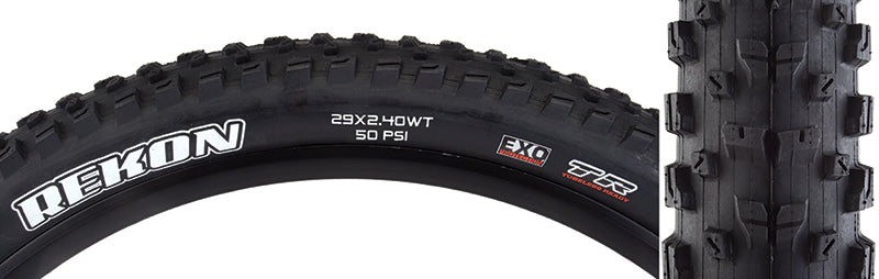 Maxxis Rekon DC/EXO/TR/WT Folding Tire - 29 x 2.4 - Downtown Bicycle Works 