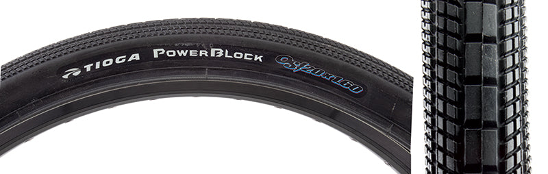 Tioga PowerBlock OS20 Tire - 20 x 1.6 - Downtown Bicycle Works 