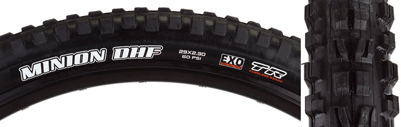 Maxxis Minion DHF Folding Tire - DHF DC/EXO/TR (29x2.3") - Downtown Bicycle Works 