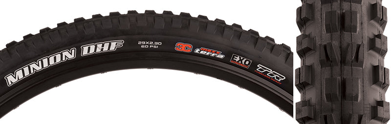 Maxxis Minion DHF Folding Tire - TERRA/EXO/TR (29x2.3") - Downtown Bicycle Works 