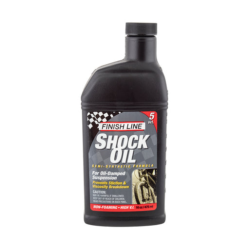 Finish Line Shock Oil - 16oz (5wt) - Downtown Bicycle Works 