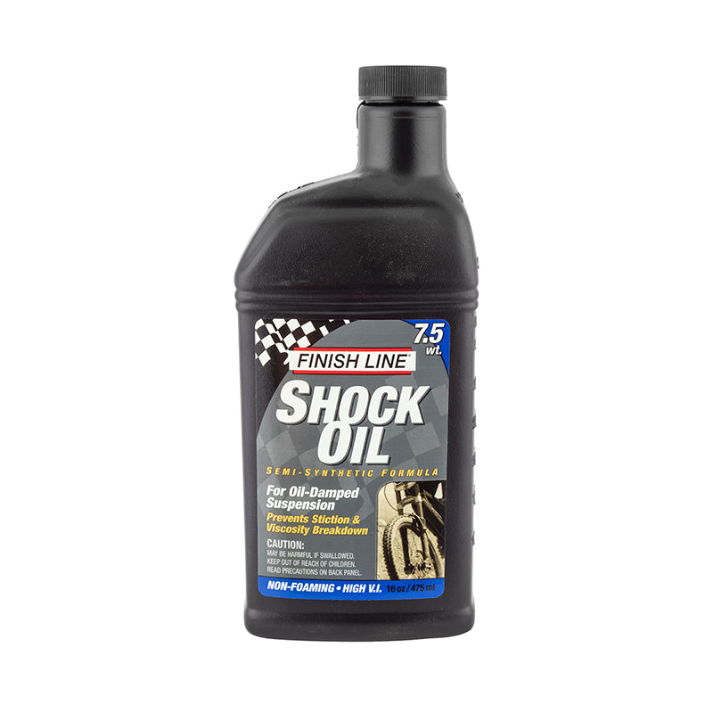 Finish Line Shock Oil - 16oz (7.5wt) - Downtown Bicycle Works 