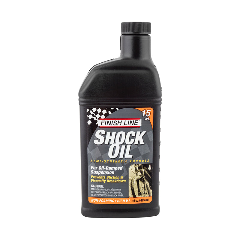 Finish Line Shock Oil - 16oz (15wt) - Downtown Bicycle Works 