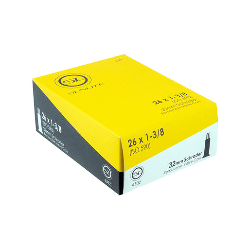 Sunlite Standard Schrader Valve Tube - 26x1-3/8" - Downtown Bicycle Works 