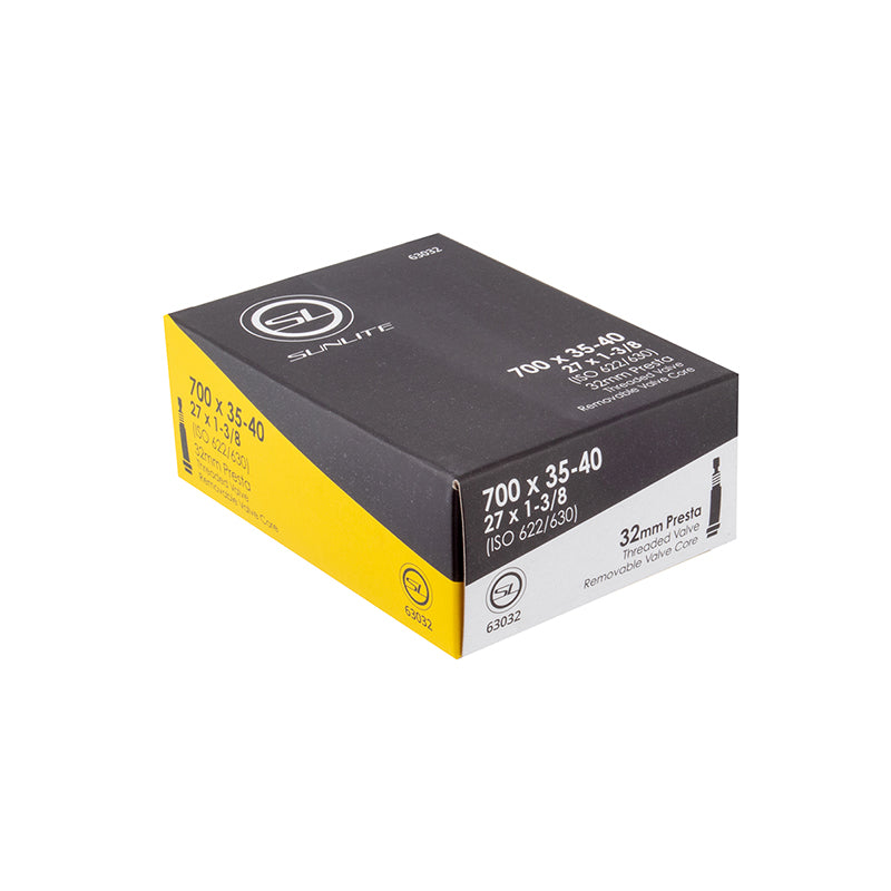 Sunlite Standard Presta Valve Tube - 700x35-40 - Downtown Bicycle Works 