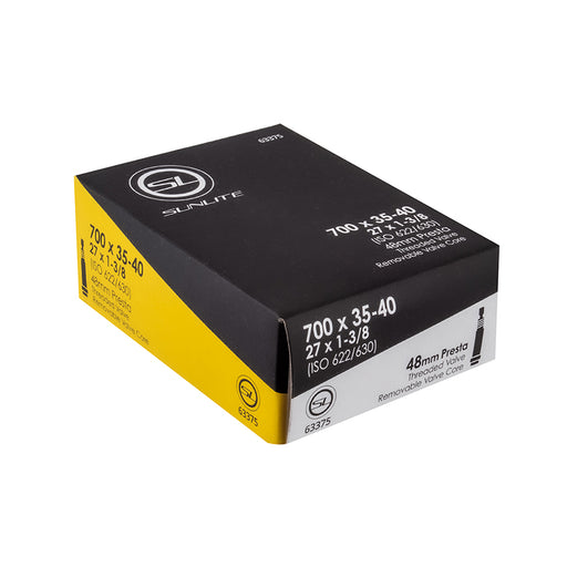Sunlite Standard Presta Valve Tube - 700 x 35-40 - Downtown Bicycle Works 