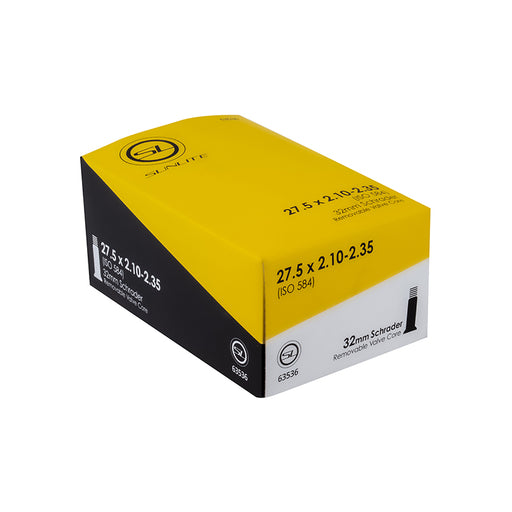 Sunlite Standard Schrader Valve Tube - 27.5 x 2.10-2.35" - Downtown Bicycle Works 