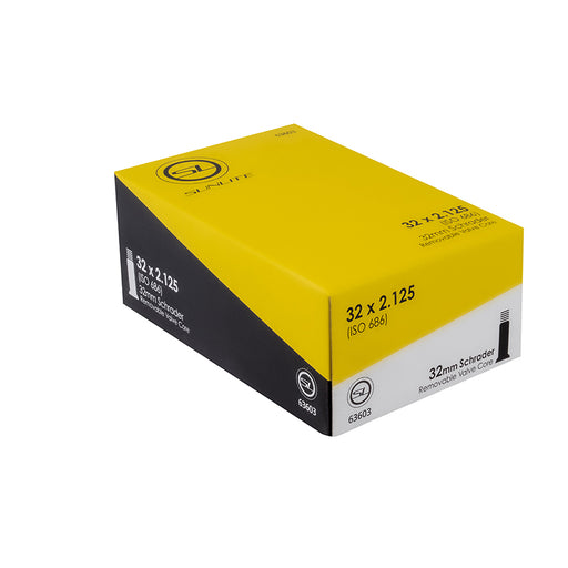 Sunlite Standard Schrader Valve Tube - 32x2.125 - Downtown Bicycle Works 