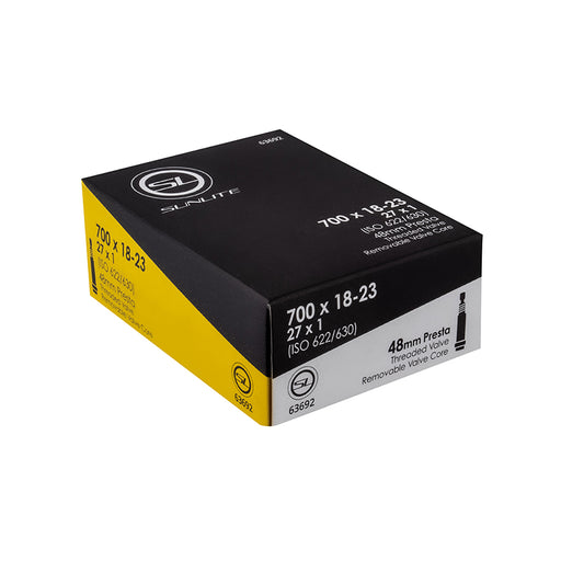 Sunlite Standard Presta Valve Tube - 700 x 18-23 - Downtown Bicycle Works 