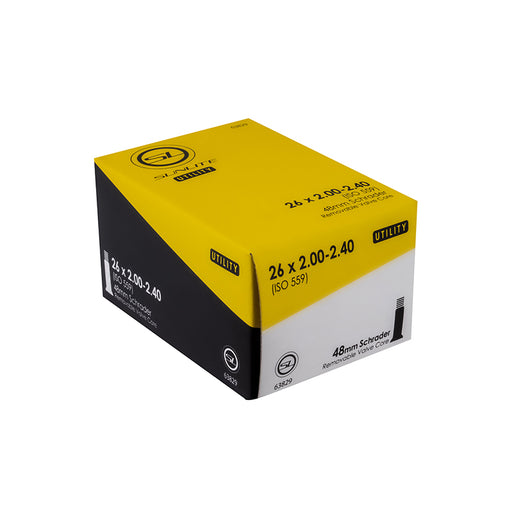 Sunlite Utility Schrader Valve Tubes - 26 x 2.00-2.40" - Downtown Bicycle Works 
