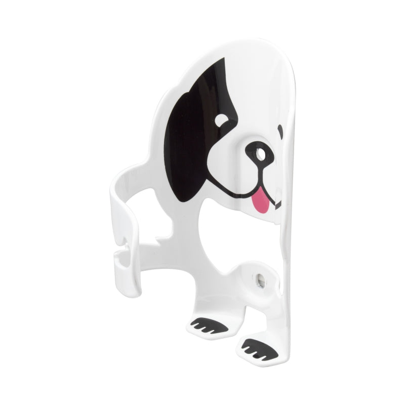 Portland Design Works Very Good Dog Water Bottle Cage: White - Downtown Bicycle Works 