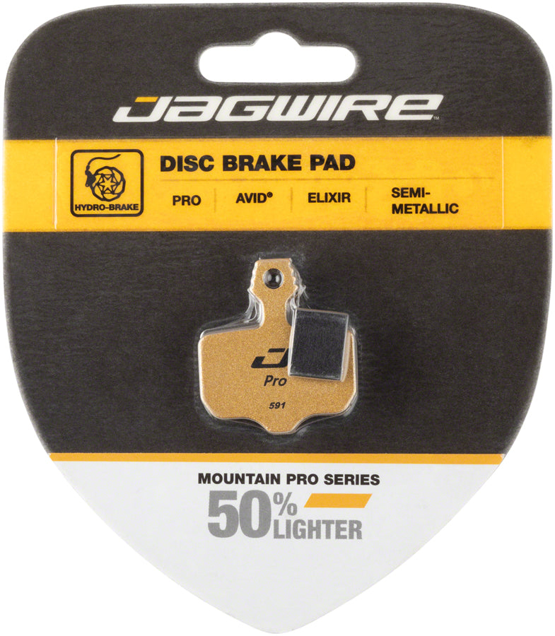 Jagwire Mountain Pro Alloy Backed Semi-Metallic Disc Pads - Downtown Bicycle Works 