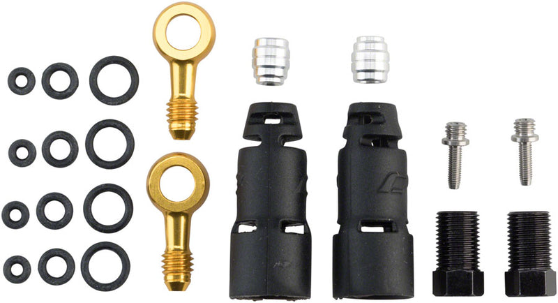 Jagwire Pro Quick-Fit Adapters for Hydraulic Hose - Downtown Bicycle Works 