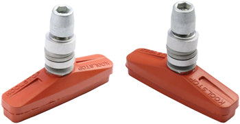 Kool-Stop City Threaded Rim Brake Pads - Salmon Compound - Downtown Bicycle Works 