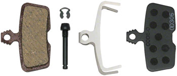 SRAM Organic Compound Disc Brake Pads - Code (Steel Backed) - Downtown Bicycle Works 