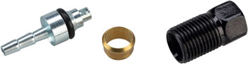 Promax F1 / Lucid E4 Disc Brake Hose Fitting Kit - Downtown Bicycle Works 