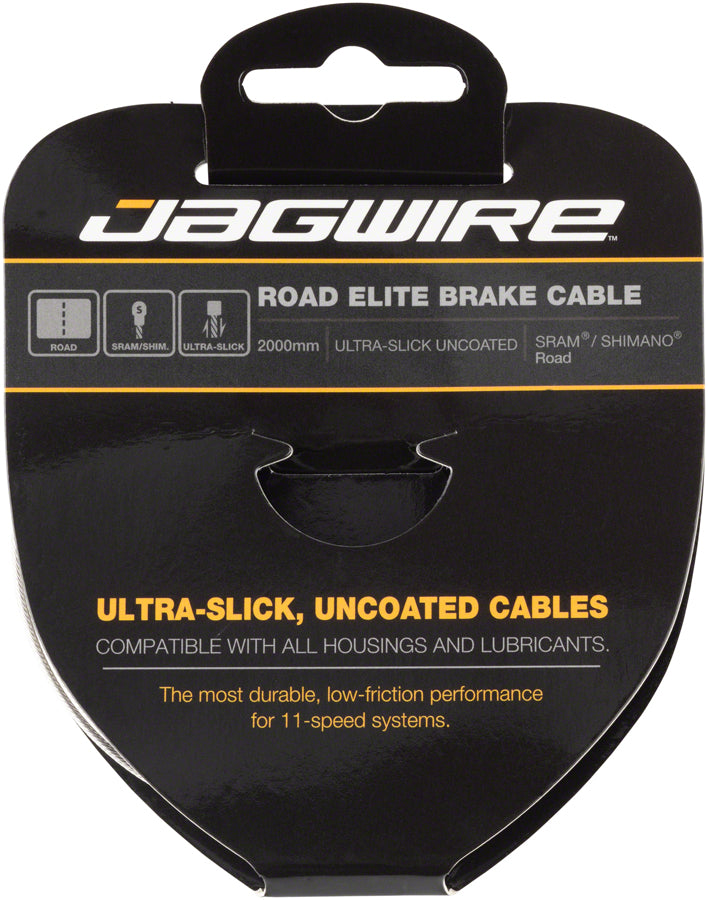 Jagwire Elite Ultra-Slick Brake Cable - 1.5x2000mm - Downtown Bicycle Works 