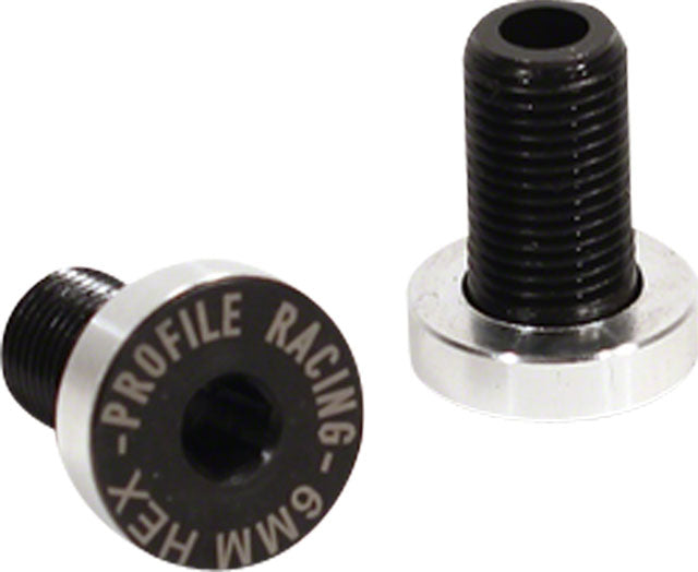 Profile Racing Flush Mount Crank Bolts for GDH Spindle, w/Washers - Downtown Bicycle Works 