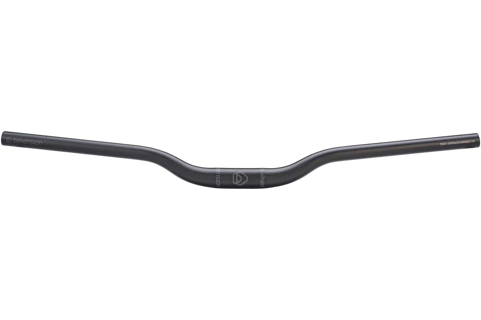 Dimension Mountain Handlebar: 35mm Rise - Downtown Bicycle Works 