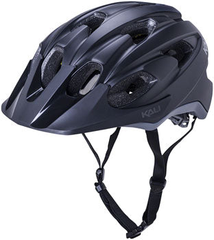 Kali Pace Helmet - Solid Matte Black/Gray - Downtown Bicycle Works 