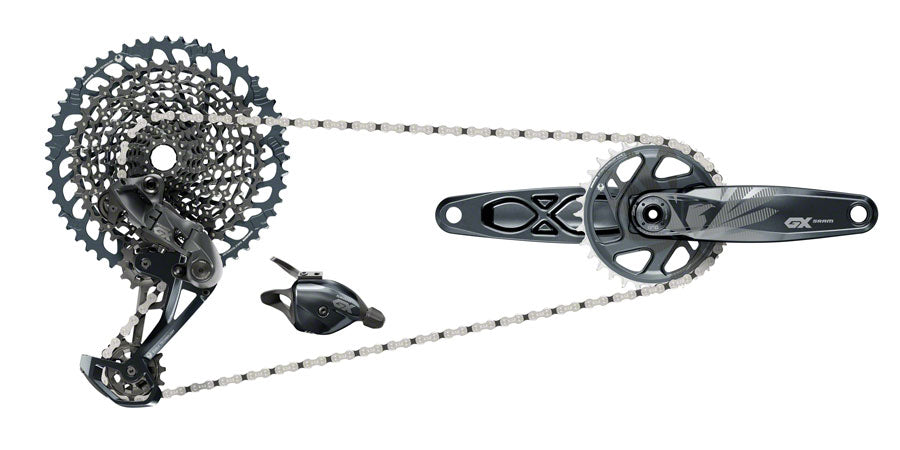 SRAM GX Eagle DUB Groupset - 170mm Boost Crankset (12-Speed) - Downtown Bicycle Works 