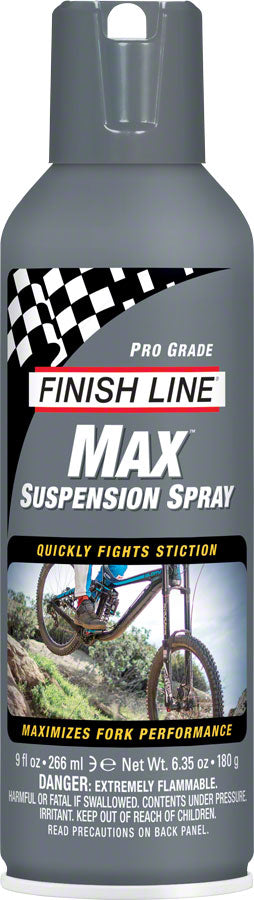 Finish Line Max Suspension Spray Lubricant - 9oz - Downtown Bicycle Works 