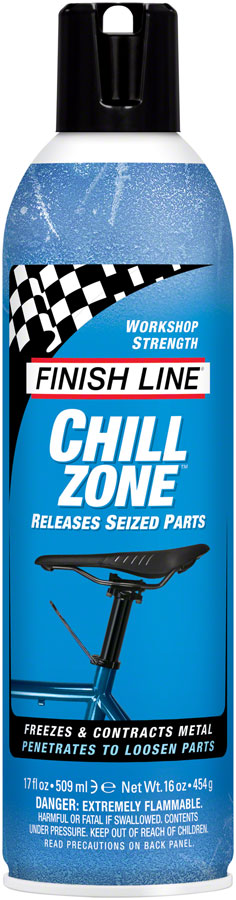 Finish Line Chill Zone Penetrating Lube - 17 fl oz (Aerosol) - Downtown Bicycle Works 