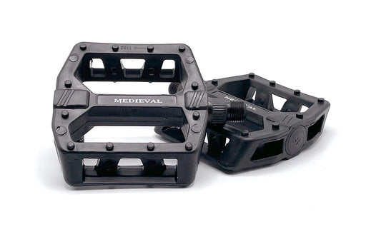 Medieval Sabaton Pedal - Black - Downtown Bicycle Works 