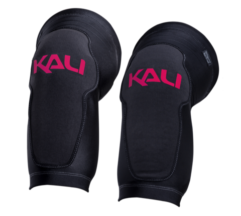 Kali Protectives Mission Knee Pads - Black/Red - Downtown Bicycle Works 
