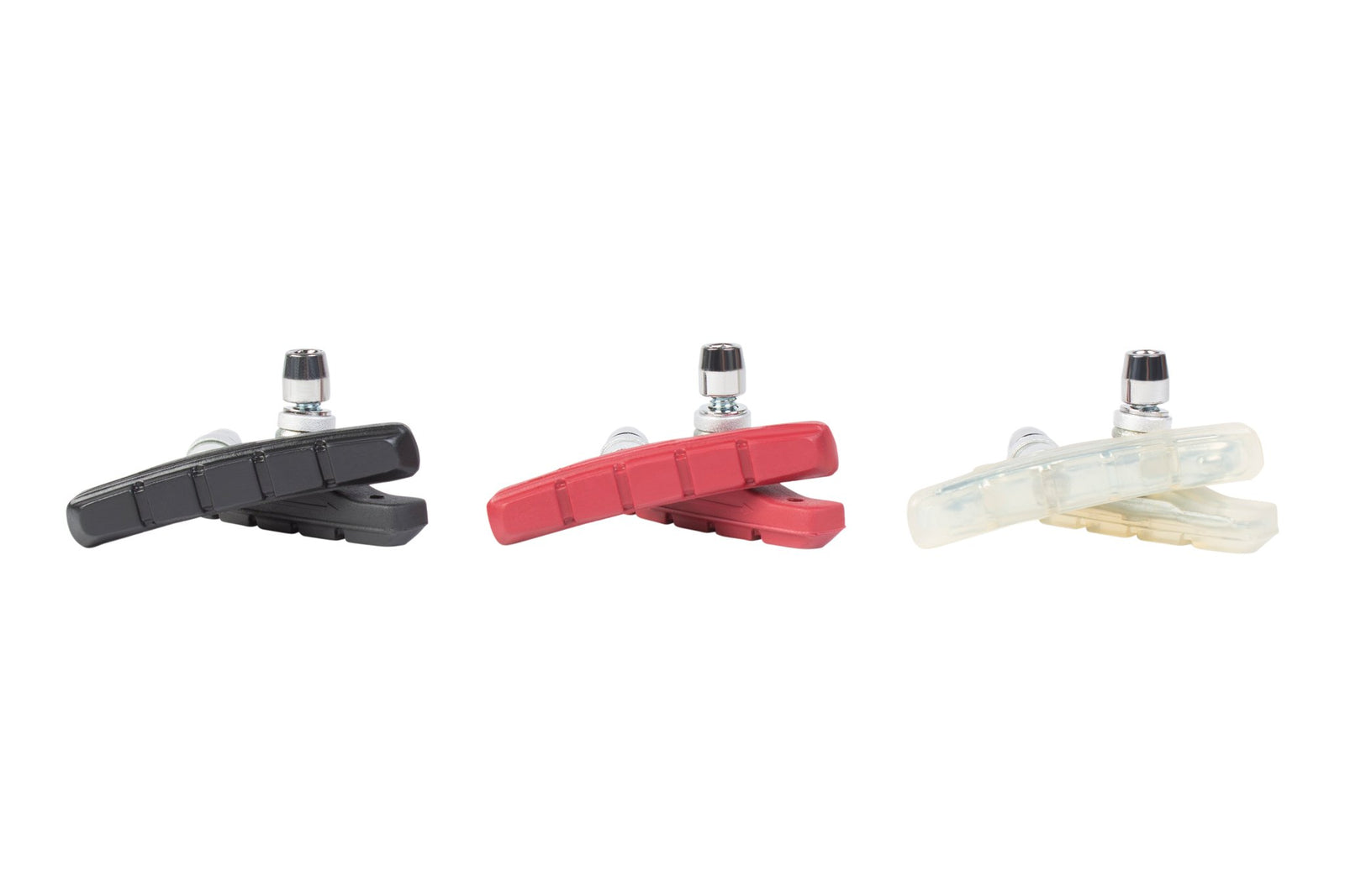 Odyssey A-Brake Pads (Black, Clear, Red) - Downtown Bicycle Works 