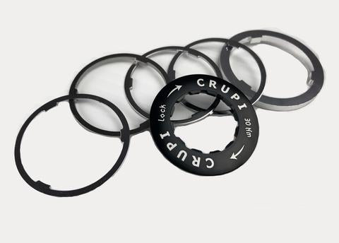 Crupi Rear Hub Lock Ring And Spacer Kit - Downtown Bicycle Works 
