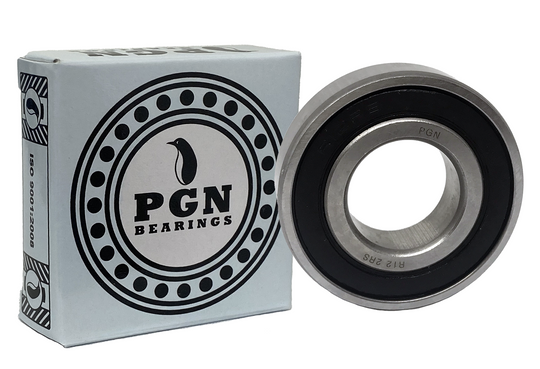 PGN Bearing - R12-2RS Sealed 19mm Bearing (Sold Individually) - Downtown Bicycle Works 