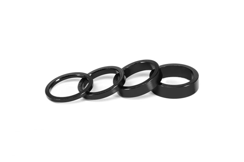Salt Headset Spacer Set (Black) - Downtown Bicycle Works 