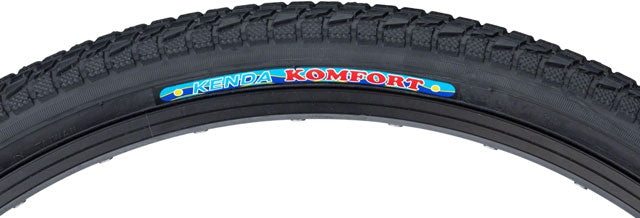 Kenda Komfort Tire - 26 x 1.95 In Black - Downtown Bicycle Works 