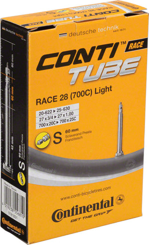 Continental Light Presta Valve Tube (700 x 20-25mm ) (42mm)
