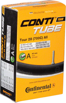Continental Standard Schrader Valve Tube - 700 x 32-47mm (40mm) - Downtown Bicycle Works 