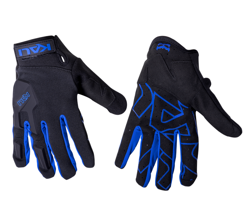 Kali Venture Gloves - Black/Blue - Downtown Bicycle Works 
