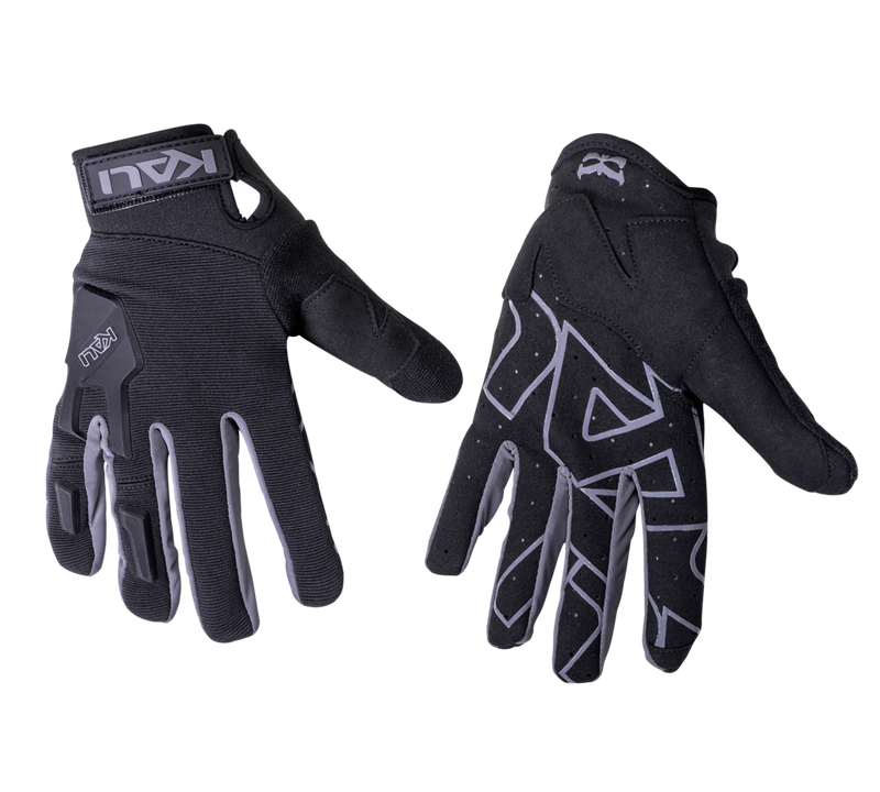 Kali Venture Gloves - Black/Grey - Downtown Bicycle Works 