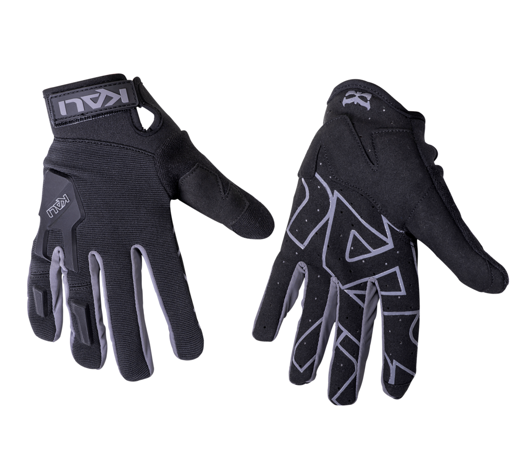 Kali Venture Gloves - Black/Grey - Downtown Bicycle Works 