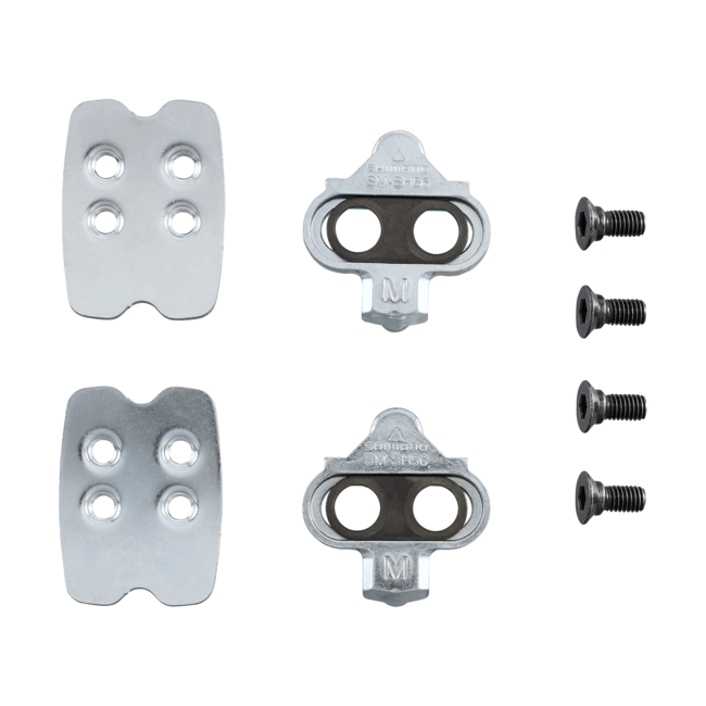 Shimano SM SH56 SPD Cleat Set Multi Release W Cleat Nut Pair