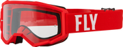 Fly Racing Focus Goggles (Grey Or Red) - Downtown Bicycle Works 