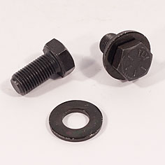 Profile Racing Hex Crank Bolts for Solid Spindle, w/Washers - Downtown Bicycle Works 