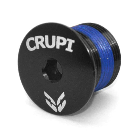Crupi Aluminum Crank Screw - 18mm (Sold Individually) - Downtown Bicycle Works 
