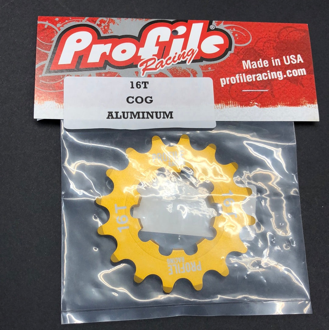 Profile Racing Aluminum Cassette Cog - 16T - Downtown Bicycle Works 