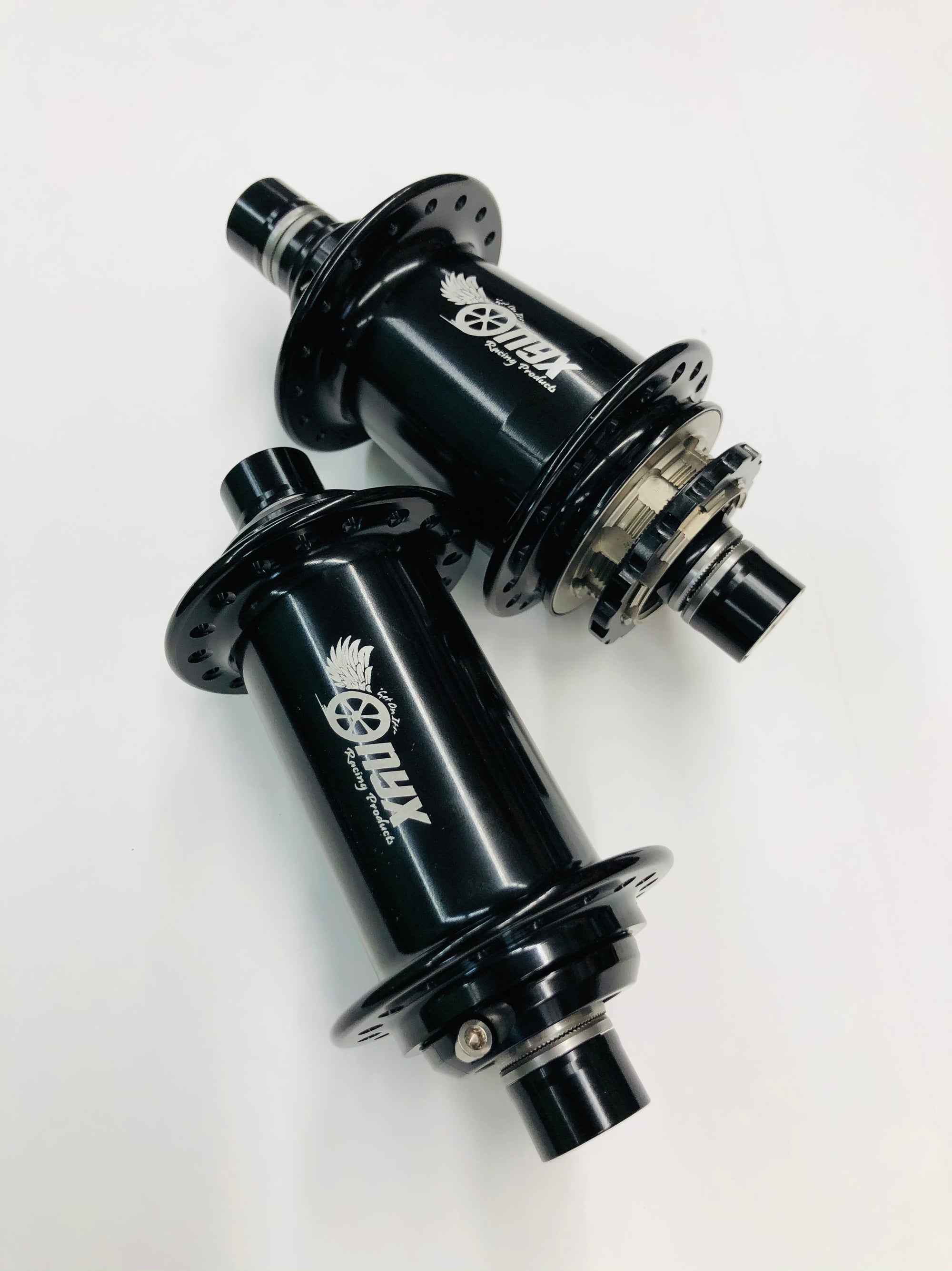 Onyx Ultra BMX Non-Disc Hubset - Black (36H) - Downtown Bicycle Works 