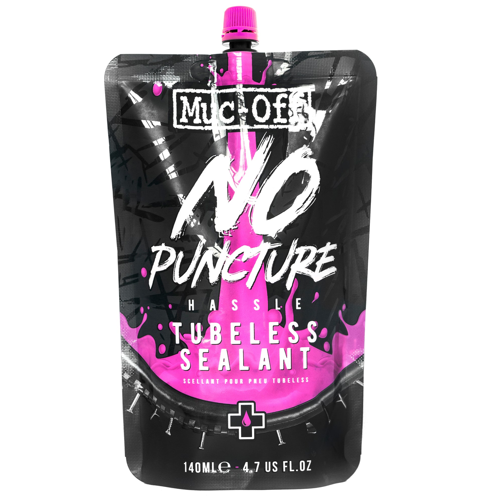 Muc-Off No Puncture Tubeless Sealant - 140ml - Downtown Bicycle Works 